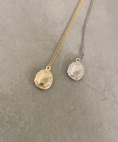 mystic（ミスティック）の「[Eau un bijou] locket pendant(necklace)（ネックレス・レディース・シルバー/ゴールド・ONE SIZE）」の3枚目の写真