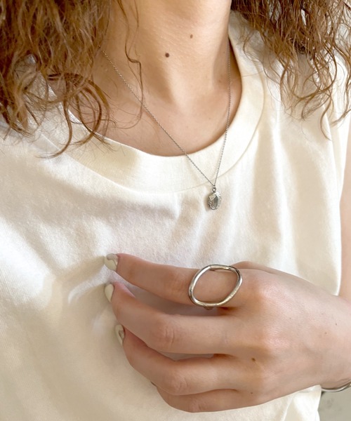 mystic（ミスティック）の「[Eau un bijou] locket pendant(necklace)（ネックレス・レディース・シルバー/ゴールド・ONE SIZE）」の4枚目の写真