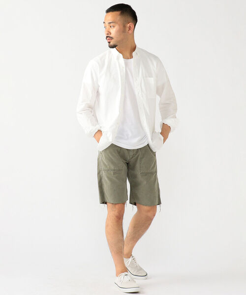 BEAMS PLUS(ビームスプラス)の「REMI RELIEF × BEAMS PLUS / 別注 ファティーグ ショーツ(その他パンツ・メンズ・オリーブ・SMALL/MEDIUM/LARGE/X-LARGE)」の5枚目の写真