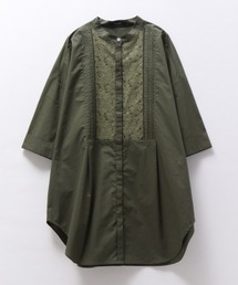 JEANASIS | ジャガードコンビチュニックSS/950911(シャツ/ブラウス)