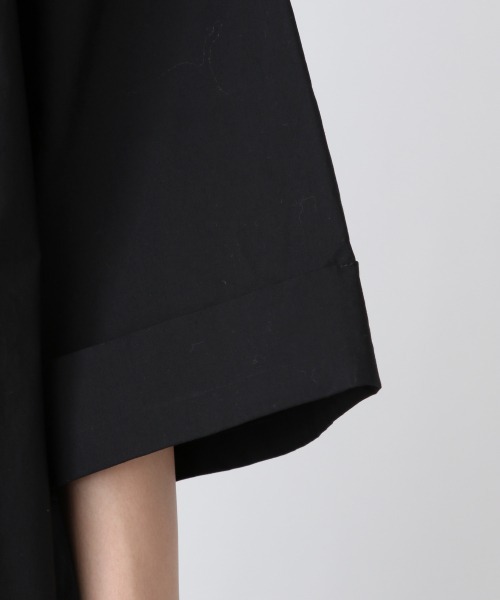 JEANASIS（ジーナシス）の「ジャガードコンビチュニックSS/950911（シャツ/ブラウス・レディース・ホワイト/ブラック/カーキ・FREE）」の13枚目の写真