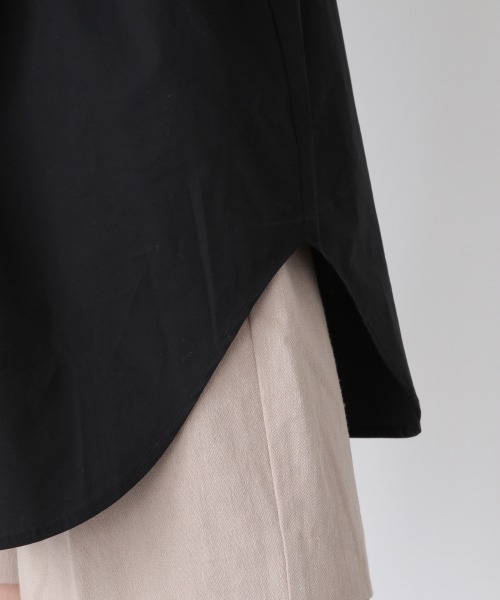 JEANASIS（ジーナシス）の「ジャガードコンビチュニックSS/950911（シャツ/ブラウス・レディース・ホワイト/ブラック/カーキ・FREE）」の14枚目の写真