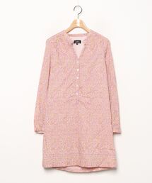 ブランド古着 A P C アーペーセーのワンピース 花柄 ボタニカル柄 古着通販 Zozoused
