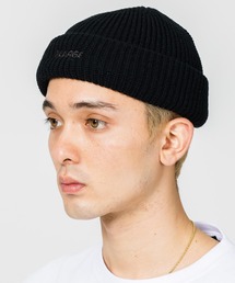 XLARGE | LOGO SHORT LENGTH BEANIE(キャップ)