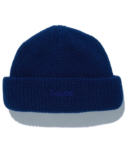 XLARGE（エクストララージ）の「LOGO SHORT LENGTH BEANIE（キャップ・メンズ・ブラック/ネイビー/ブラウン/グリーン・ONE SIZE）」の13枚目の写真