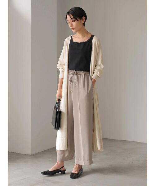 AMERICAN HOLIC（アメリカンホリック）の「モチーフレースタンクトップ　＊（タンクトップ・レディース・アイボリー/ライトベージュ/ブラック/ブルー・M/L）」の15枚目の写真