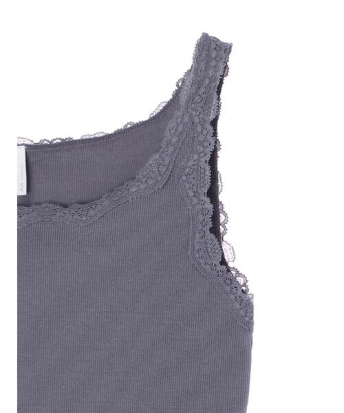 AMERICAN HOLIC（アメリカンホリック）の「モチーフレースタンクトップ　＊（タンクトップ・レディース・アイボリー/ライトベージュ/ブラック/ブルー・M/L）」の19枚目の写真