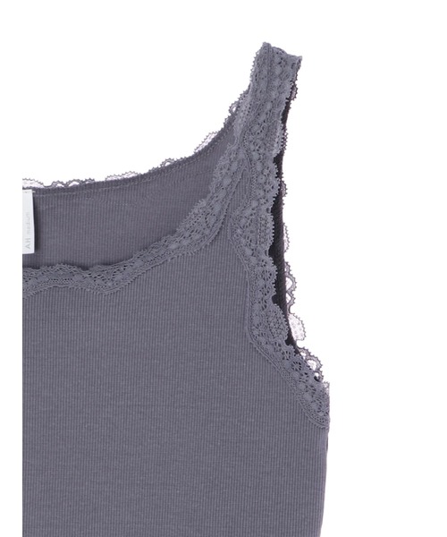 AMERICAN HOLIC（アメリカンホリック）の「モチーフレースタンクトップ　＊（タンクトップ・レディース・アイボリー/ライトベージュ/ブラック/ブルー・M/L）」の8枚目の写真