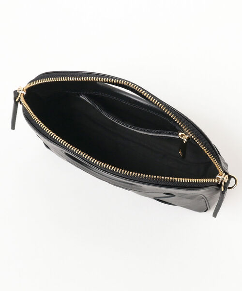 Demi-Luxe BEAMS（デミルクス ビームス）の「PELLICO / ANELLI INTRECCIATO MINI ME バッグ（ハンドバッグ・レディース・ブラック/ベージュ・ONE SIZE）」の4枚目の写真