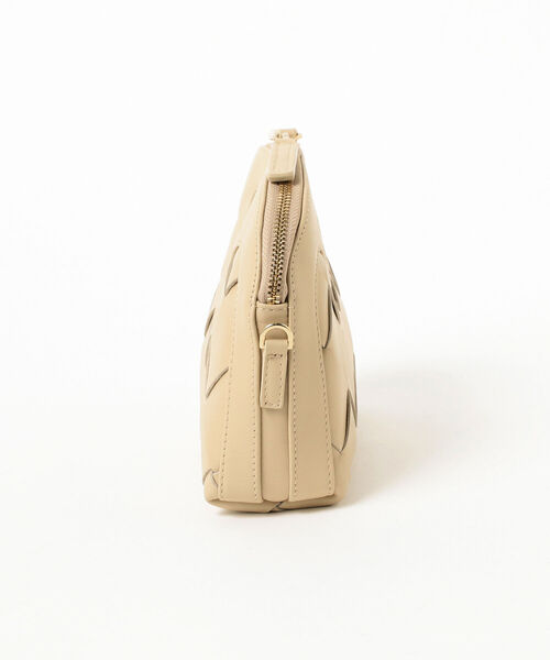 Demi-Luxe BEAMS（デミルクス ビームス）の「PELLICO / ANELLI INTRECCIATO MINI ME バッグ（ハンドバッグ・レディース・ブラック/ベージュ・ONE SIZE）」の7枚目の写真