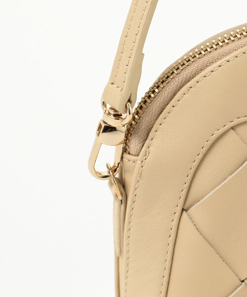 Demi-Luxe BEAMS（デミルクス ビームス）の「PELLICO / ANELLI INTRECCIATO MINI ME バッグ（ハンドバッグ・レディース・ブラック/ベージュ・ONE SIZE）」の13枚目の写真