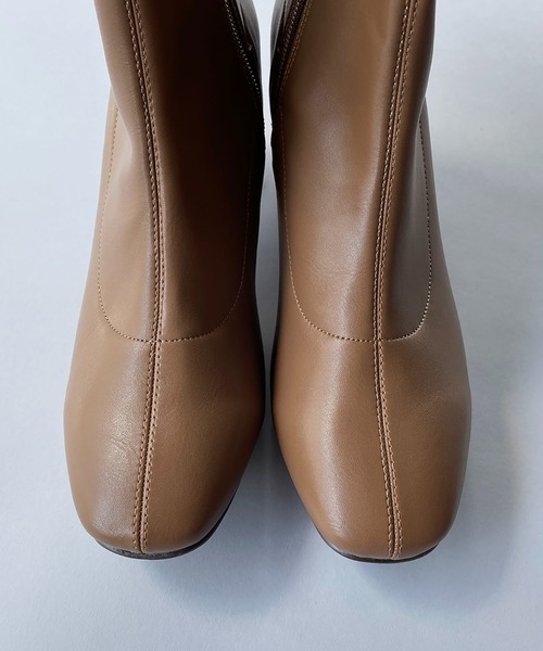 EVOL（イーボル）の「ソフトフェイクレザーショートブーツ（ブーツ・レディース・ブラック/ブラウン・S/M/L）」の12枚目の写真