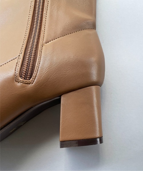 EVOL（イーボル）の「ソフトフェイクレザーショートブーツ（ブーツ・レディース・ブラック/ブラウン・S/M/L）」の15枚目の写真