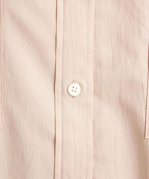 green label relaxing（グリーンレーベルリラクシング）の「ハッスイ UV ルーズドルマン シャツ －撥水－－UVカット－（シャツ/ブラウス・レディース・ホワイト/ベージュ・FREE）」の10枚目の写真