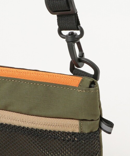 BEAMS HEART（ビームスハート）の「【ユニセックス】メッシュコンビ サコッシュ（ショルダーバッグ・メンズ・ネイビー/オリーブ/ブラック・ONE SIZE）」の22枚目の写真