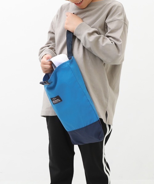 devirock（デビロック）の「シューズバッグ（トートバッグ・キッズ・カーキ/ピンク/ブルー/ブルーグレー・ONE SIZE）」の3枚目の写真