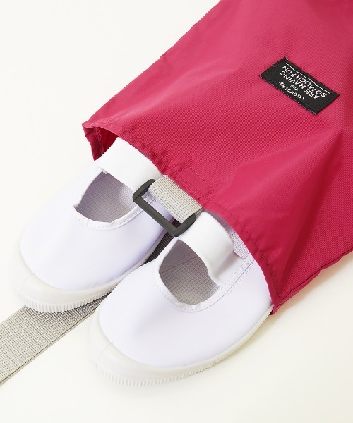 devirock（デビロック）の「シューズバッグ（トートバッグ・キッズ・カーキ/ピンク/ブルー/ブルーグレー・ONE SIZE）」の11枚目の写真