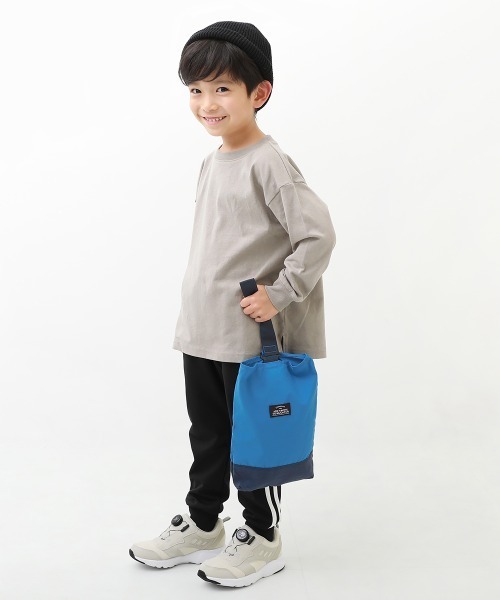 devirock（デビロック）の「シューズバッグ（トートバッグ・キッズ・カーキ/ピンク/ブルー/ブルーグレー・ONE SIZE）」の5枚目の写真