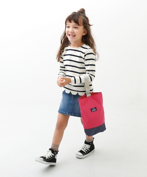 devirock（デビロック）の「シューズバッグ（トートバッグ・キッズ・カーキ/ピンク/ブルー/ブルーグレー・ONE SIZE）」の7枚目の写真