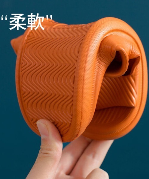 SFW（エスエフダブリュー）の「【速乾】ずっと快適 お家でもお外でも履けるスリッパ（サンダル・レディース・レッド/ピンク/イエロー/オレンジ/グレー/ネイビー・S/M/L/3L/LL）」の11枚目の写真