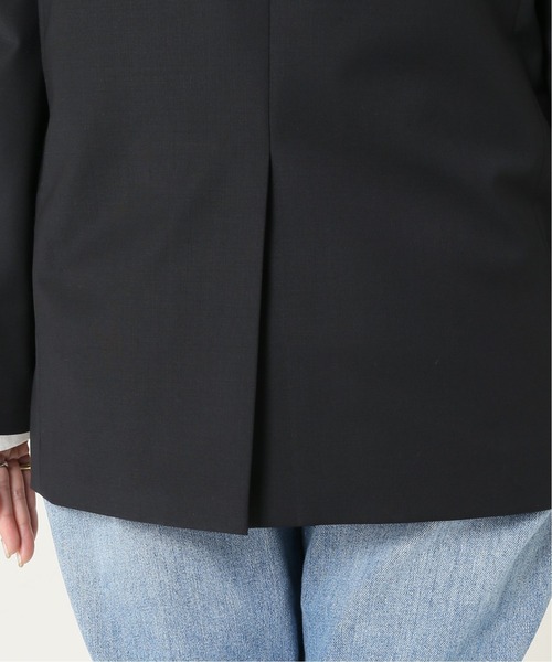 JOURNAL STANDARD（ジャーナルスタンダード）の「TWトロWブレストジャケット◆（テーラードジャケット・レディース・ネイビー・FREE）」の13枚目の写真