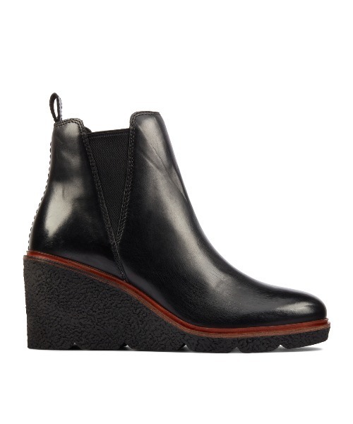 Clarks（クラークス）の「Clarkford Top / クラークフォードトップ（ブラックレザー（ブーツ・レディース・ブラック・UK5/UK3/UK3.5/UK4/UK4.5/UK5.5/UK6）」の10枚目の写真