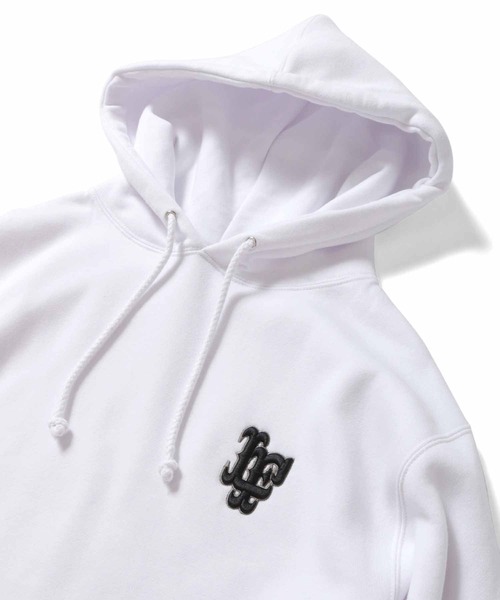 Lafayette（ラファイエット）の「LFYT ラファイエット [Lafayette] - ワールド チャンプス ロゴ プルオーバー パーカー スウェットシャツ [WORLD CHAMPS 2021 LF LOGO HOODED SWEATSHIRT]（パーカー・メンズ・ブラック/ネイビー/グリーン/ロイヤルブルー/ホワイト・M/XL/L/XXL/S）」の6枚目の写真