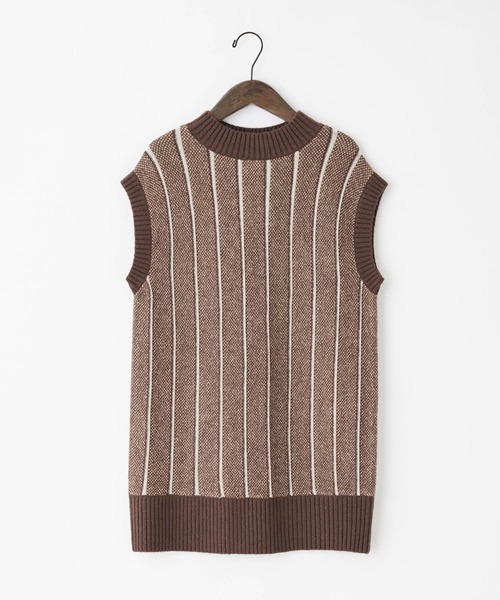 forksy.（フォルクシー）の「【forksy.】ジャガードストライプニットセットアップ（セットアップ・レディース・ベージュ/ブラウン/グレー/ワインレッド・FREE）」の20枚目の写真