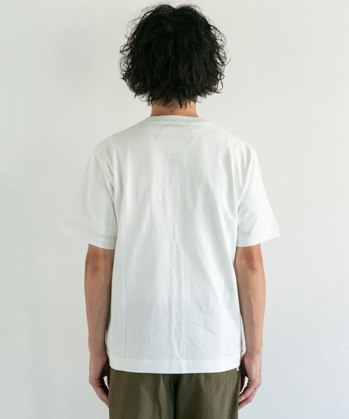 URBAN RESEARCH DOORS（アーバンリサーチドアーズ）の「コーデュロイポケットTシャツ（Tシャツ/カットソー・メンズ・ホワイト/グレー系その他/イエロー/ブルー・40/38）」の7枚目の写真