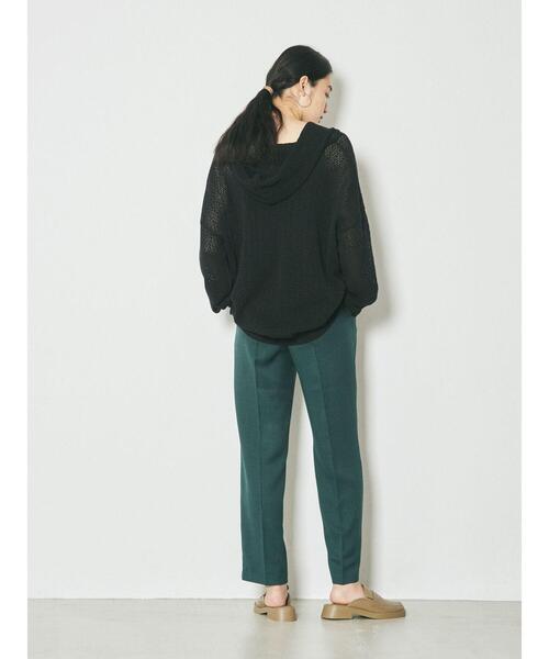 GARAGE OF GOOD CLOTHING（ガレージオブグッドクロージング）の「パッチワーク風アノラックプルオーバー＊（ニット/セーター・レディース・ブラック/アイボリー・FREE）」の16枚目の写真