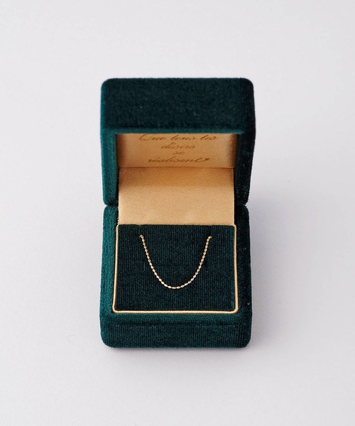 Samantha Tiara（サマンサティアラ）の「【WEB限定】K10カットボールチェーンブレスレット（ブレスレット・レディース・イエローゴールド・17cm）」の4枚目の写真