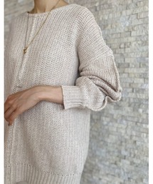 RIVE DROITE | 抜け感たっぷりのニット　ローゲージCozyニット(ニット/セーター)