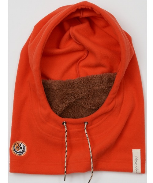 AlexanderLeeChang（アレキサンダーリーチャン）の「AlexanderLeeChang/アレキサンダーリーチャン YOSHI47 HOOD WARMER ヨシ47フードウォーマー　AC052136（ネックウォーマー/スヌード・メンズ・チャコールグレー/ブラック/オレンジ・FREE）」の13枚目の写真