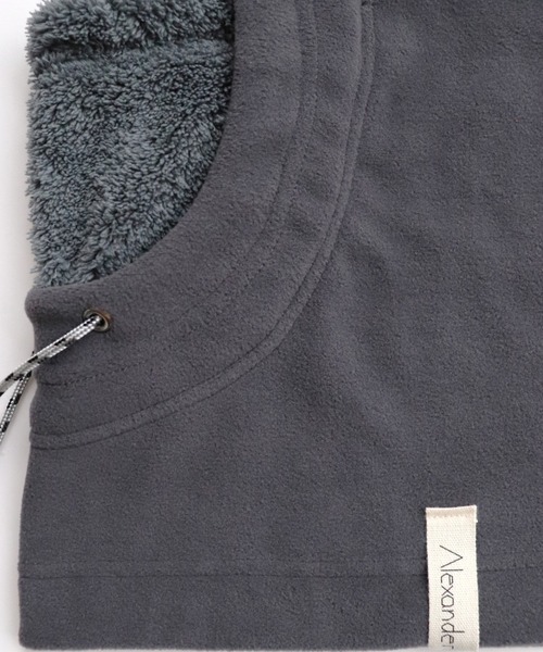 AlexanderLeeChang（アレキサンダーリーチャン）の「AlexanderLeeChang/アレキサンダーリーチャン YOSHI47 HOOD WARMER ヨシ47フードウォーマー　AC052136（ネックウォーマー/スヌード・メンズ・チャコールグレー/ブラック/オレンジ・FREE）」の20枚目の写真