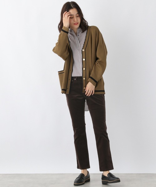 LEPSIM（レプシィム）の「ストレッチコーデュロイパンツ　947915（その他パンツ・レディース・モカ/グレイッシュベージュ/ブラウン・LARGE/MEDIUM）」の16枚目の写真