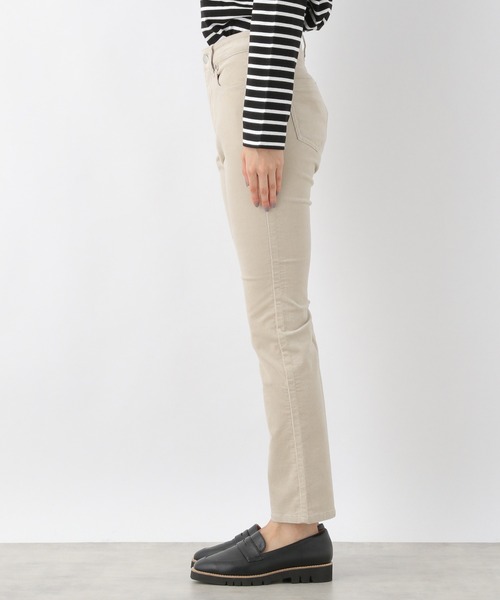 LEPSIM（レプシィム）の「ストレッチコーデュロイパンツ　947915（その他パンツ・レディース・モカ/グレイッシュベージュ/ブラウン・LARGE/MEDIUM）」の8枚目の写真