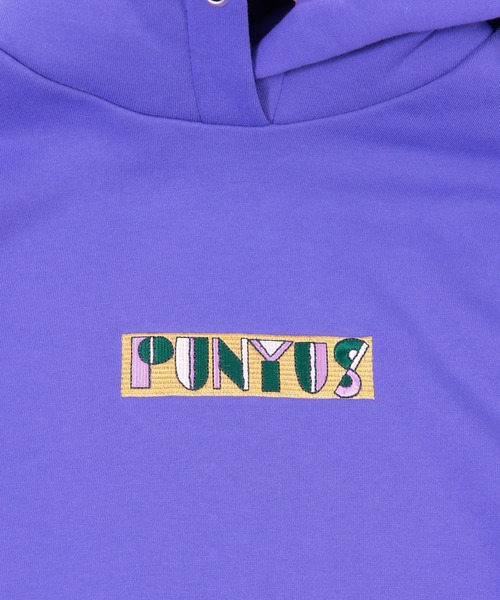 PUNYUS（プニュズ）の「ロゴ刺繍パーカー（パーカー・レディース・グレー/イエロー/パープル・3/4）」の15枚目の写真