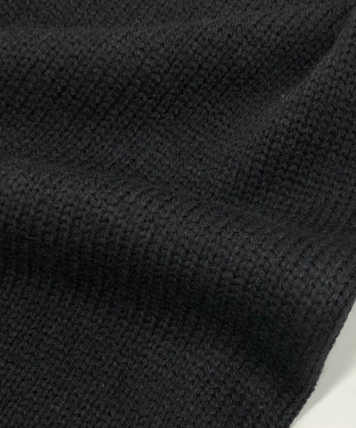 ハイバルキー／オーバーサイズワイドモックネックバルーン袖セーター