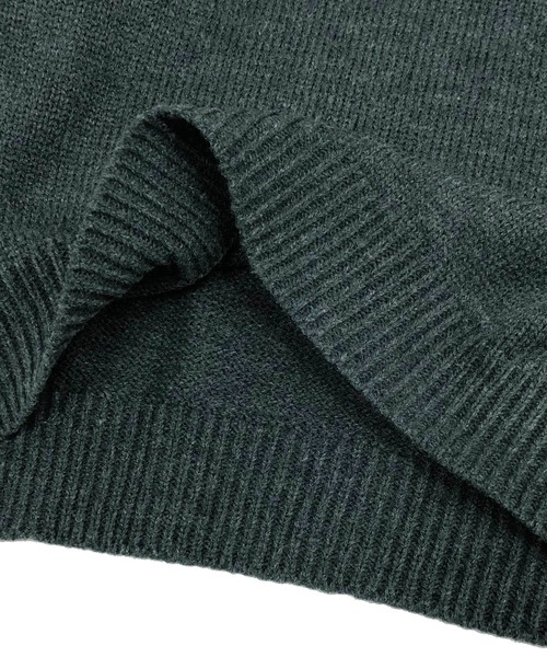 ADMIX/ATELIER SAB MEN(アドミックスアトリエサブメン)の「ハイバルキー / オーバーサイズ ワイド モックネック バルーン袖 セーター(ニット/セーター・メンズ・ネイビー/ブラック/グリーン/オフホワイト/チャコールグレー/ブラウン/グレー・50/48)」の16枚目の写真