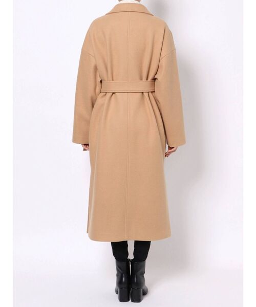 CALNAMUR(カルナムール)の「ダブルロングコート(その他アウター・レディース・カーキ/ベージュ・FREE)」の15枚目の写真