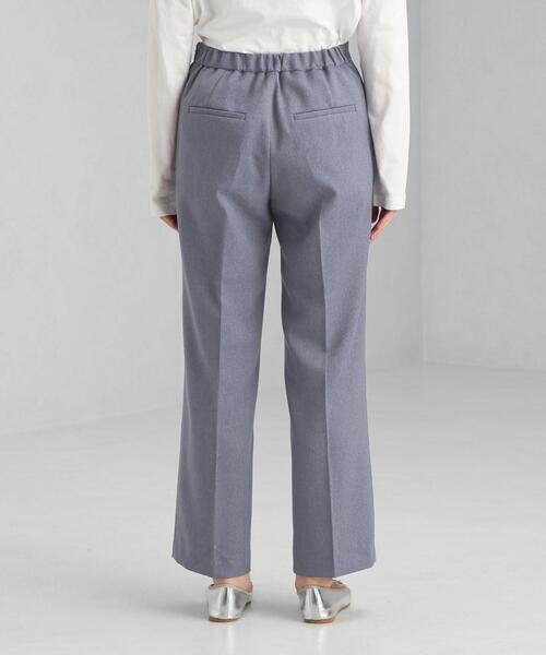 closet story(クローゼットストーリー)の「<closet story>ポリエステルフラノ フレアパンツ -ウォッシャブル-(その他パンツ・レディース・ブラック/ライトブルー・FREE)」の5枚目の写真