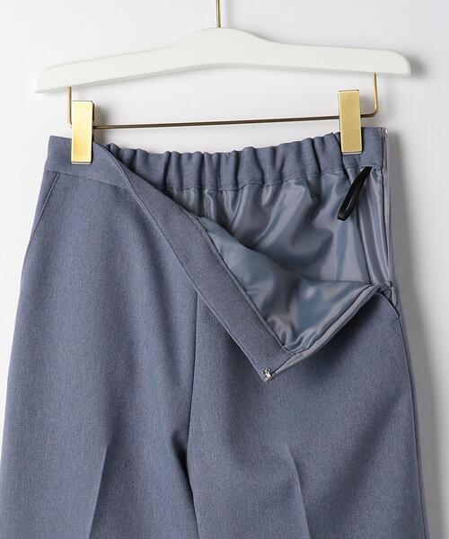 closet story(クローゼットストーリー)の「<closet story>ポリエステルフラノ フレアパンツ -ウォッシャブル-(その他パンツ・レディース・ブラック/ライトブルー・FREE)」の13枚目の写真