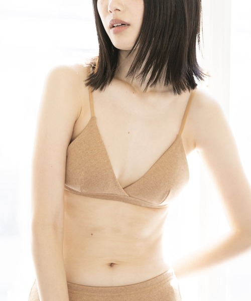 URBAN RESEARCH(アーバンリサーチ)の「Organic cotton BRA(ブラジャー・レディース・オレンジ系その他/キャメル・SMALL/MEDIUM/LARGE)」の7枚目の写真