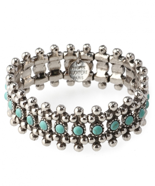 BEAUTY&YOUTH UNITED ARROWS(ビューティーアンドユースユナイテッドアローズ)の「BYMC∵ PHILIPPE AUDIBERT Han ブレスレット(ブレスレット・レディース・ターコイズブルー・フリー)」の1枚目の写真
