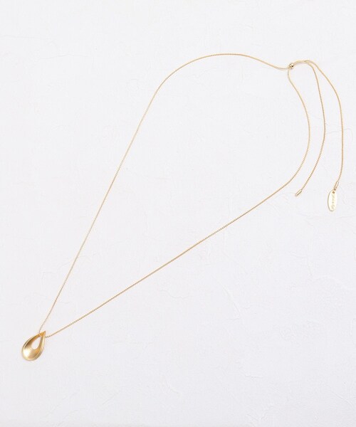 SHOO・LA・RUE（シューラルー）の「◆ドロップスライダーネックレス（ネックレス・レディース・シルバー/ゴールド・00）」の4枚目の写真
