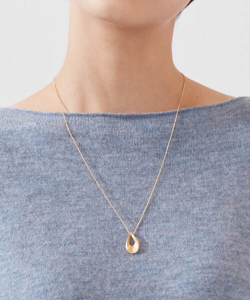 SHOO・LA・RUE（シューラルー）の「◆ドロップスライダーネックレス（ネックレス・レディース・シルバー/ゴールド・00）」の3枚目の写真