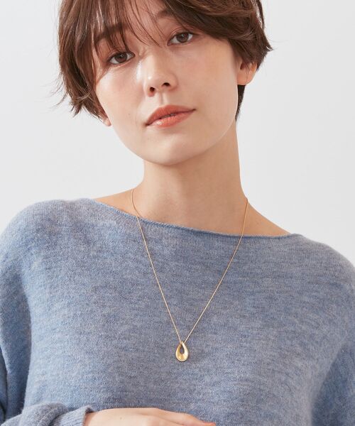 SHOO・LA・RUE（シューラルー）の「◆ドロップスライダーネックレス（ネックレス・レディース・シルバー/ゴールド・00）」の6枚目の写真