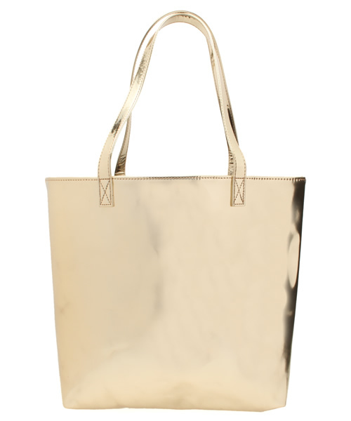 WEGO（ウィゴー）の「WEGO/メタリックトートバッグ（トートバッグ・レディース・シルバー/ゴールド・FREE）」の7枚目の写真