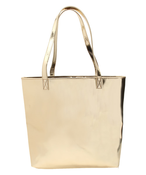 WEGO（ウィゴー）の「WEGO/メタリックトートバッグ（トートバッグ・レディース・シルバー/ゴールド・FREE）」の11枚目の写真