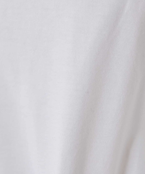 BEARDSLEY(ビアズリー)の「柔らかで薄手 インナーに使いやすい ニットのチクチクが苦手な方にも ハイネックTシャツ(Tシャツ/カットソー・レディース・ホワイト/ブラック/ブラック系その他・FREE)」の5枚目の写真